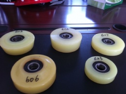 fire hose weaving machine PU wheels